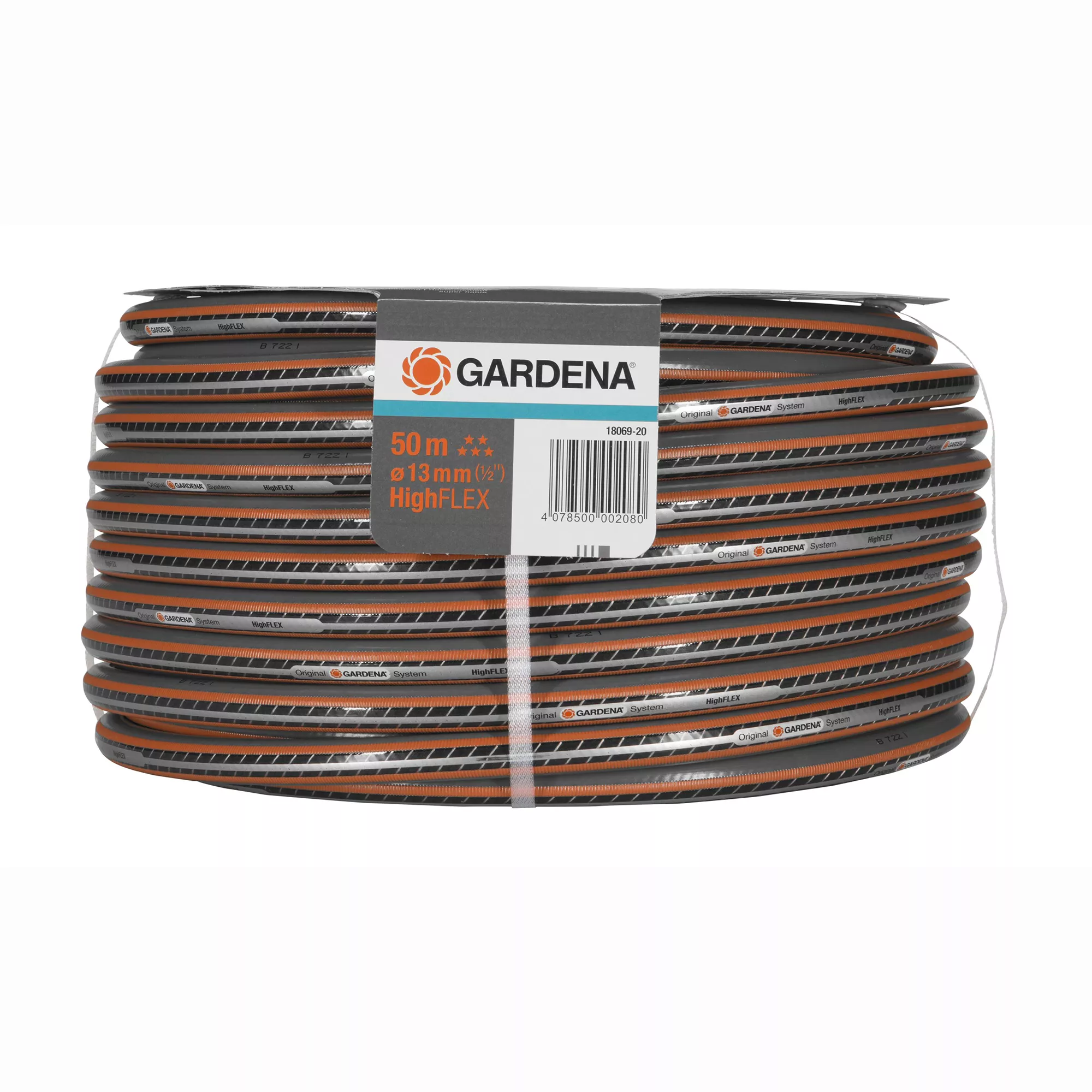 Gardena HighFLEX 18069 Black & Orange Hose Pipe (L)50m 3 Gardena HighFLEX 18069 Black & Orange Hose Pipe (L)50m - Image 3