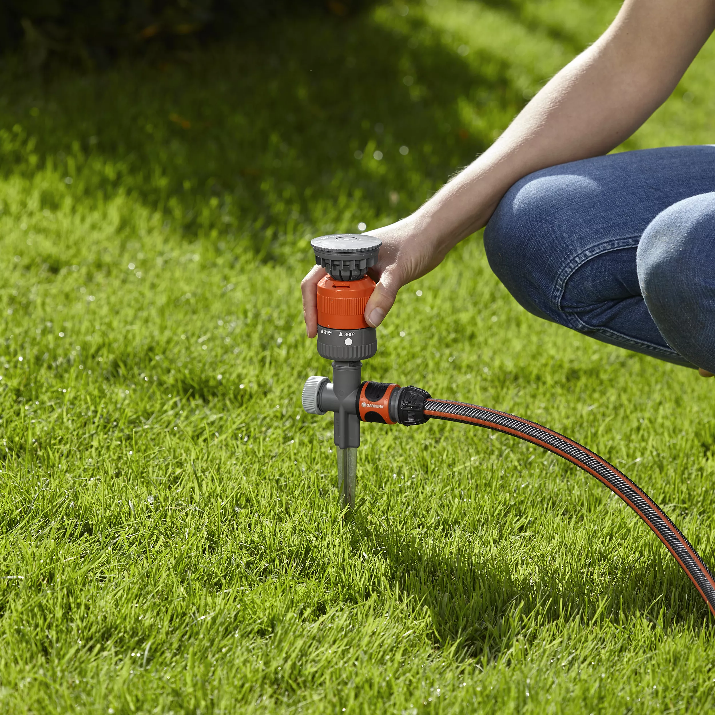 Gardena Sprinkler Pulse Sprinkler 2 Gardena Sprinkler Pulse Sprinkler - Image 2