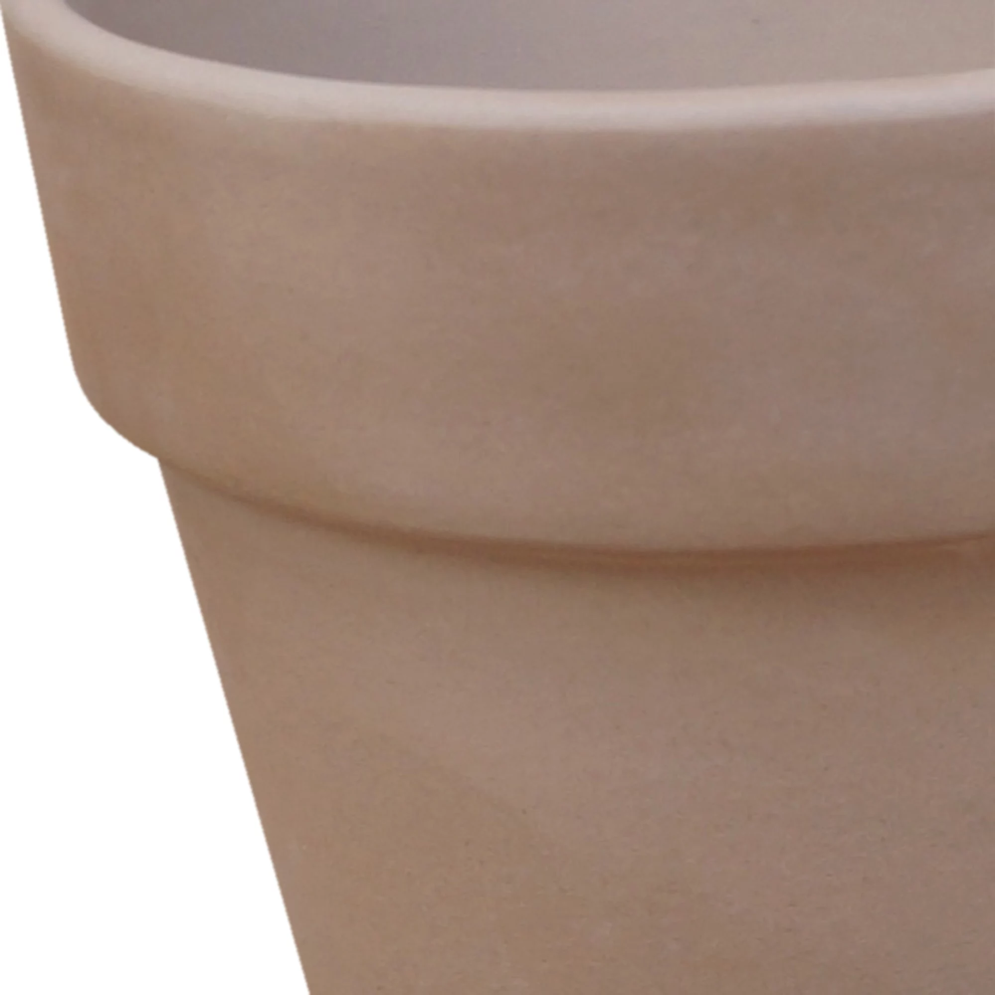 GoodHome Arara Terracotta Cement & Terracotta Round Plant Pot (Dia)10.9cm 6 GoodHome Arara Terracotta Cement & Terracotta Round Plant Pot (Dia)10.9cm - Image 6