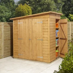 GoodHome Clapperton 6x4ft Pent Dip Treated Shiplap Shed With Floor 10 GoodHome Clapperton 6x4ft Pent Dip Treated Shiplap Shed With Floor -Hozelock Store goodhome clapperton 6x4ft pent dip treated shiplap shed with floor5059340270135 06i
