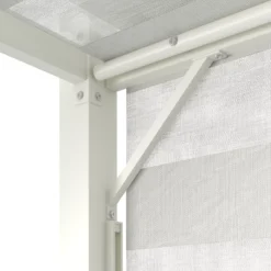 GoodHome Formentera White Square Gazebo, (W)3m (D)3m - Assembly Required -Hozelock Store goodhome formentera white square gazebo w 3m d 3m assembly required5059340353203 37c