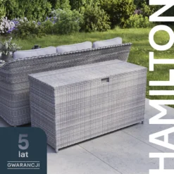 GoodHome Hamilton Steeple Grey Rattan Effect Storage Box (W) 180cm X (D) 65cm 25 GoodHome Hamilton Steeple Grey Rattan Effect Storage Box (W) 180cm X (D) 65cm -Hozelock Store goodhome hamilton steeple grey rattan effect storage box w 180cm x d 65cm5059340677415 41i PL scaled