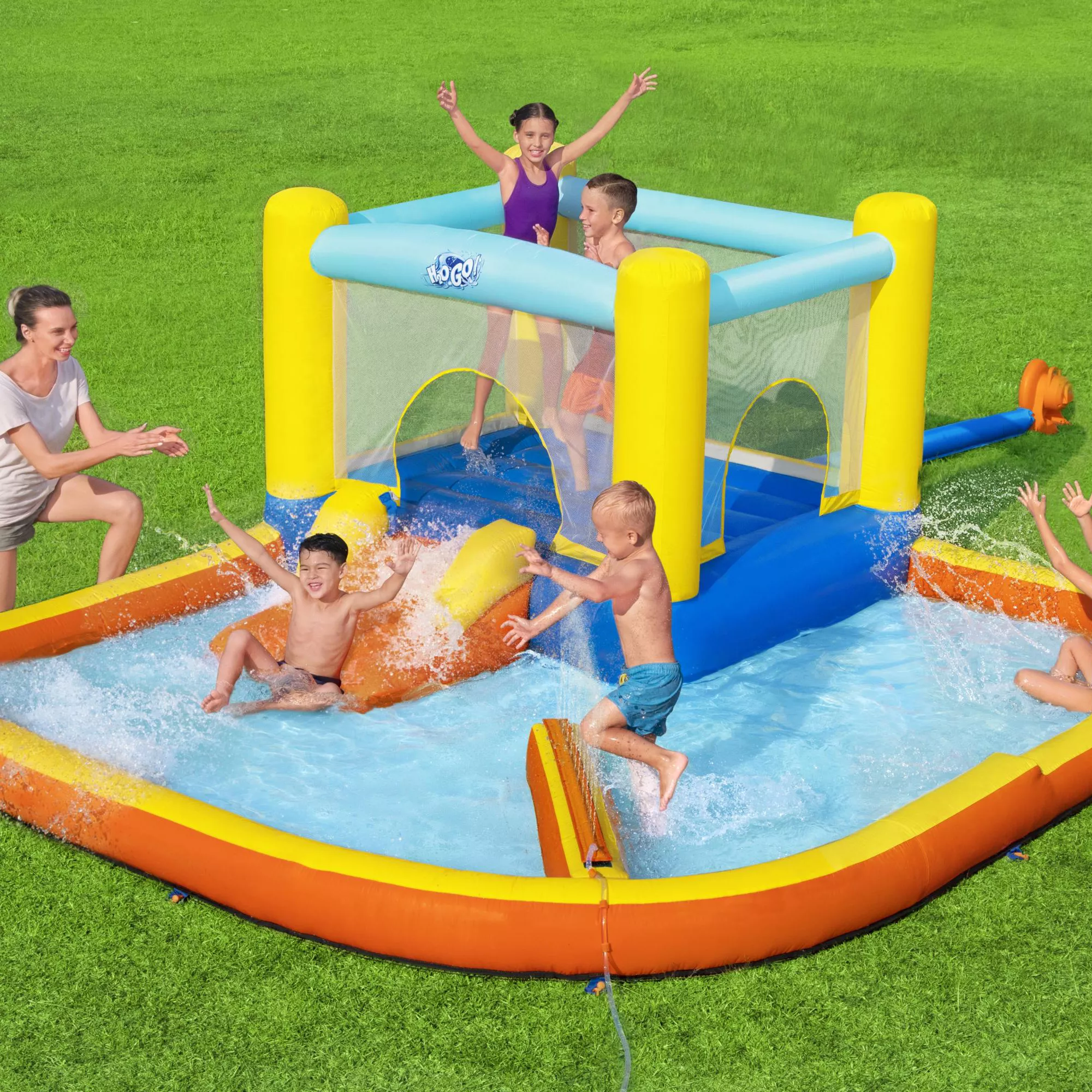 H2O Multicolour Beach Bounce Water Park 3 H2O Multicolour Beach Bounce Water Park - Image 3