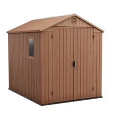 Keter Darwin 8x6 Ft Apex Tongue & Groove Shed With Floor -Hozelock Store keter darwin 8x6 ft apex tongue groove shed with floor7290112636096 01c bq scaled