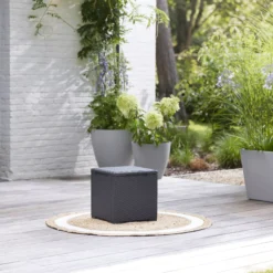 Keter Graphite 38.1L Small Plastic Storage Box & Lid 14 Keter Graphite 38.1L Small Plastic Storage Box & Lid -Hozelock Store keter graphite 38 1l small plastic storage box lid8711245155517 02i