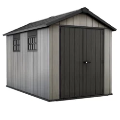 Keter Oakland Apex Anthracite Grey Plastic 2 Door 2 Windows Shed With Floor 27 Keter Oakland Apex Anthracite Grey Plastic 2 Door 2 Windows Shed With Floor -Hozelock Store keter oakland apex anthracite grey plastic 2 door 2 windows shed with floor7290106928459 23c bq