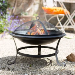 La Hacienda Albion Steel Firepit -Hozelock Store la hacienda albion steel firepit5055025581657 03i bq