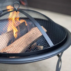 La Hacienda Albion Steel Firepit -Hozelock Store la hacienda albion steel firepit5055025581657 04i bq