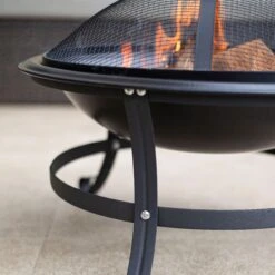 La Hacienda Albion Steel Firepit -Hozelock Store la hacienda albion steel firepit5055025581657 05i bq