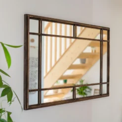La Hacienda Aston & Wold Milano Gold Effect Rectangular Framed Garden Mirror 1000mm X 650mm -Hozelock Store la hacienda aston wold milano gold effect rectangular framed garden mirror 1000mm x 650mm5055025559106 04i bq scaled