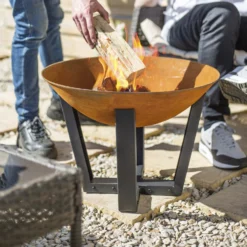 La Hacienda Icarus Cast Iron & Steel Firepit -Hozelock Store la hacienda icarus cast iron steel firepit5055025585297 03i BQ scaled