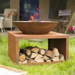 La Hacienda Moho Steel Firepit -Hozelock Store la hacienda moho steel firepit5055025582630 03i BQ