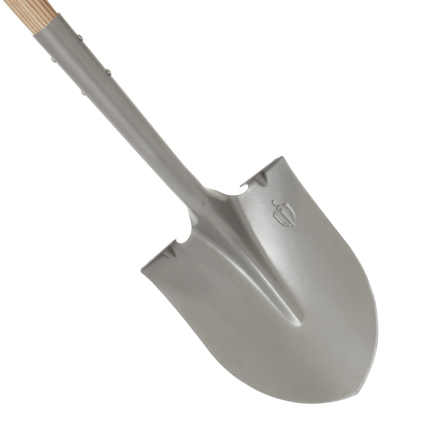 Magnusson Wooden Pointed Straight Handle Shovel 3 Magnusson Wooden Pointed Straight Handle Shovel - Image 3