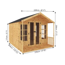 Mercia 10x8 Apex Shiplap Summer House With Double Door -Hozelock Store mercia 10x8 apex shiplap summer house with double door5029442075976 01t BQ