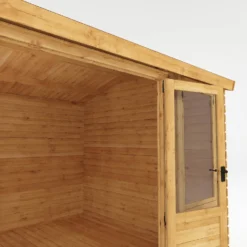 Mercia 13x10 Reverse Apex Tongue & Groove Cabin With Double Door -Hozelock Store mercia 13x10 reverse apex tongue groove cabin with double door5029442088419 36c bq
