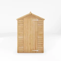 Mercia 4x3 Ft Apex Overlap Wooden Shed With Floor -Hozelock Store mercia 4x3 ft apex overlap wooden shed with floor5029442090252 02c