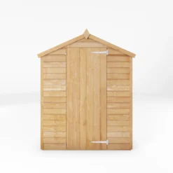 Mercia 5x3 Ft Apex Overlap Wooden Shed With Floor -Hozelock Store mercia 5x3 ft apex overlap wooden shed with floor5029442090269 02c