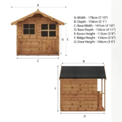 Mercia 5x5 Poppy Timber Playhouse Assembly Service Included 7 Mercia 5x5 Poppy Timber Playhouse Assembly Service Included -Hozelock Store mercia 5x5 poppy timber playhouse assembly service included5029442002248 02t