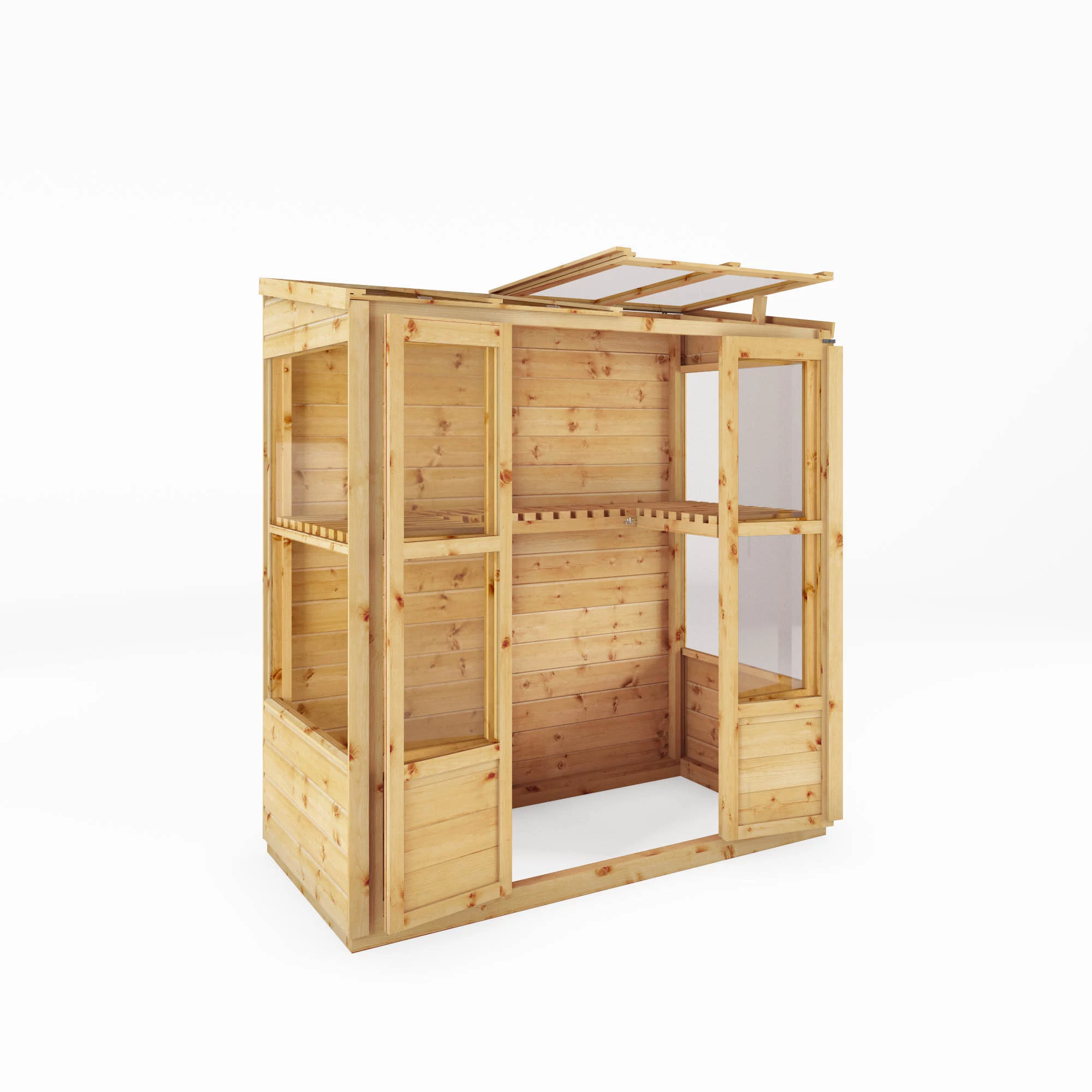 Mercia 6x3 Greenhouse With Flap Vent 3 Mercia 6x3 Greenhouse With Flap Vent - Image 3