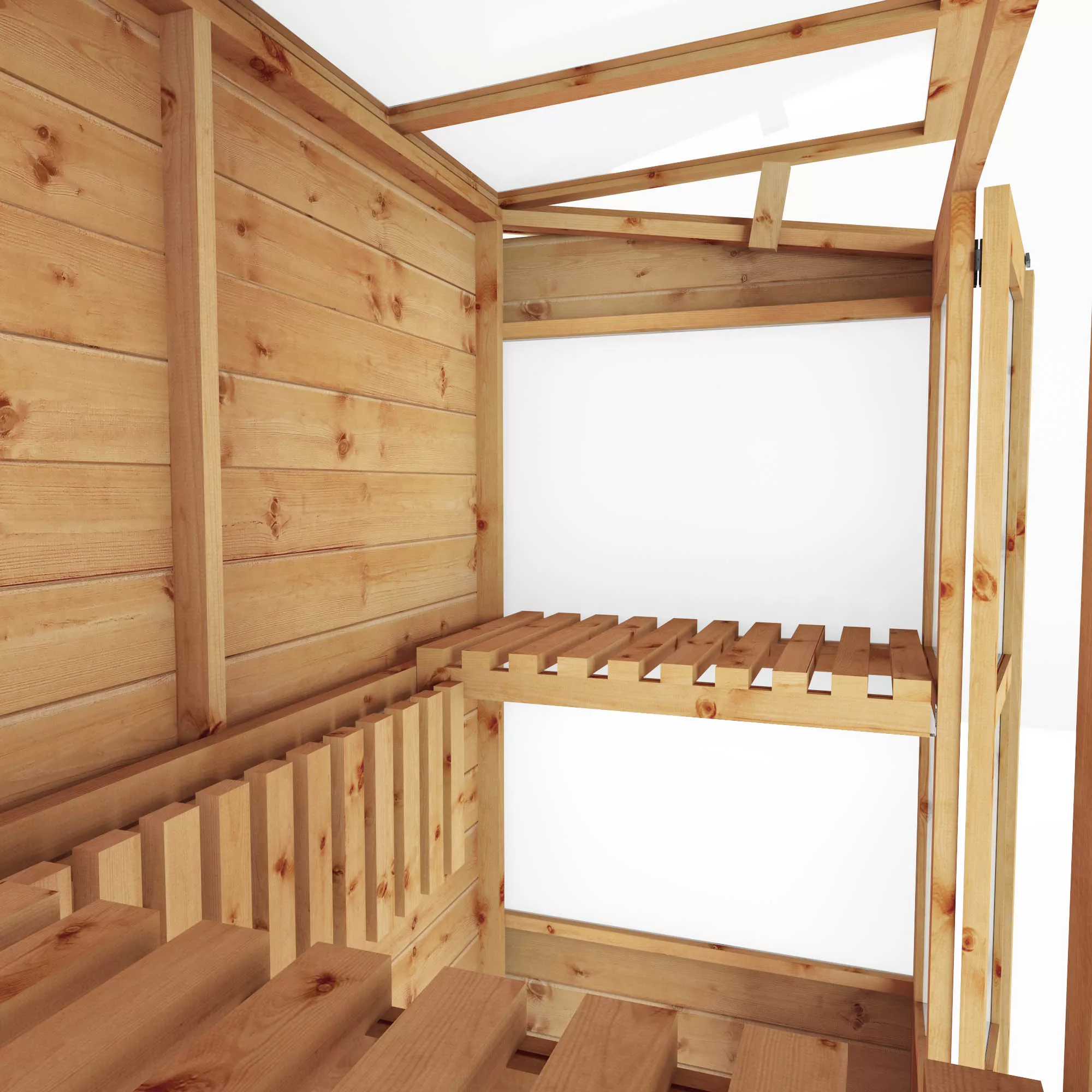 Mercia 6x3 Greenhouse With Flap Vent 5 Mercia 6x3 Greenhouse With Flap Vent - Image 5