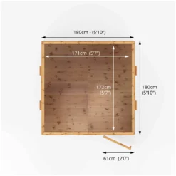 Mercia 7x6 Dutch Apex Tongue & Groove Playhouse - Assembly Service Included -Hozelock Store mercia 7x6 dutch apex tongue groove playhouse assembly service included5029442002323 01t bq