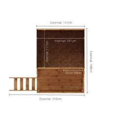 Mercia 7x6 Poppy Apex Shiplap Tower Playhouse - Assembly Service Included -Hozelock Store mercia 7x6 poppy apex shiplap tower playhouse assembly service included5029442002255 02t bq scaled