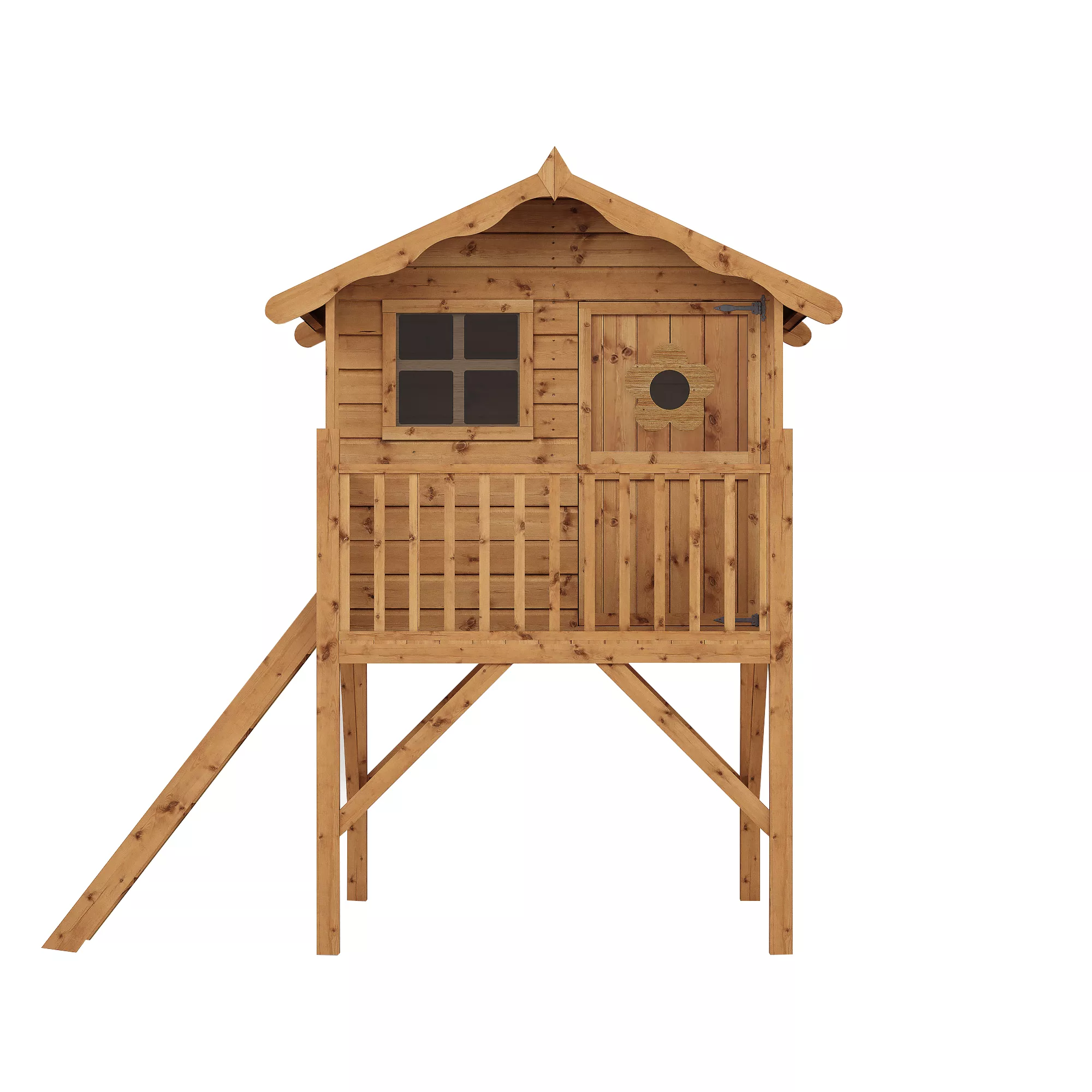 Mercia 7x6 Poppy Apex Shiplap Tower Playhouse 3 Mercia 7x6 Poppy Apex Shiplap Tower Playhouse - Image 3