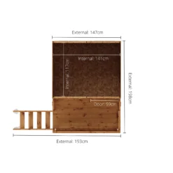 Mercia 7x6 Poppy Apex Shiplap Tower Playhouse 7 Mercia 7x6 Poppy Apex Shiplap Tower Playhouse -Hozelock Store mercia 7x6 poppy apex shiplap tower playhouse5029442076379 02t bq