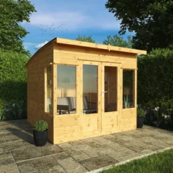 Mercia Helios 8x8 Ft Curved Shiplap Wooden Summer House With Double Door 17 Mercia Helios 8x8 Ft Curved Shiplap Wooden Summer House With Double Door -Hozelock Store mercia helios 8x8 ft curved shiplap wooden summer house with double door5029442073859 01i
