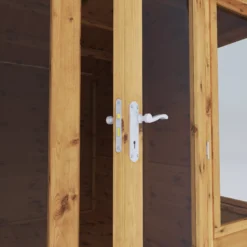 Mercia Helios 8x8 Ft Curved Shiplap Wooden Summer House With Double Door 14 Mercia Helios 8x8 Ft Curved Shiplap Wooden Summer House With Double Door -Hozelock Store mercia helios 8x8 ft curved shiplap wooden summer house with double door5029442073859 04c