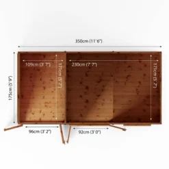 Mercia Maine 12x6 Ft Pent Shiplap Wooden Summer House With Double Door 19 Mercia Maine 12x6 Ft Pent Shiplap Wooden Summer House With Double Door -Hozelock Store mercia maine 12x6 ft pent shiplap wooden summer house with double door5029442008905 02t