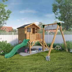 Mercia Playhouse Brown Slide