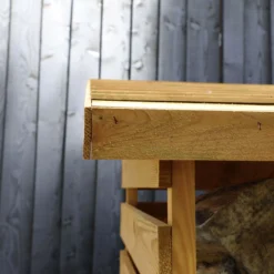 Mercia Single Solid Wood Log Store 12 Mercia Single Solid Wood Log Store -Hozelock Store mercia single solid wood log store5029442012612 03c