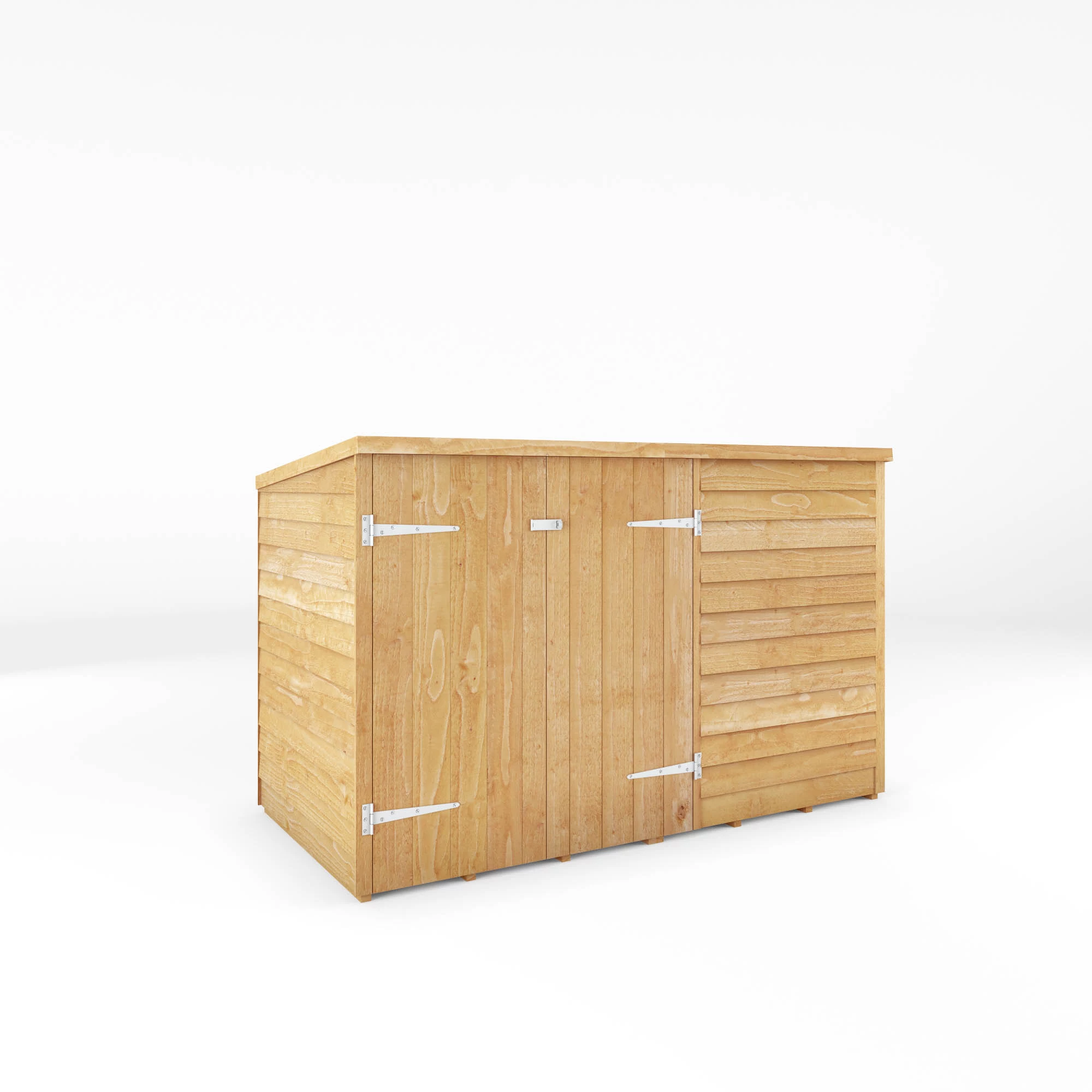 Mercia Solid Wood 3x6 Overlap Pent Bike Store 2 Mercia Solid Wood 3x6 Overlap Pent Bike Store - Image 2