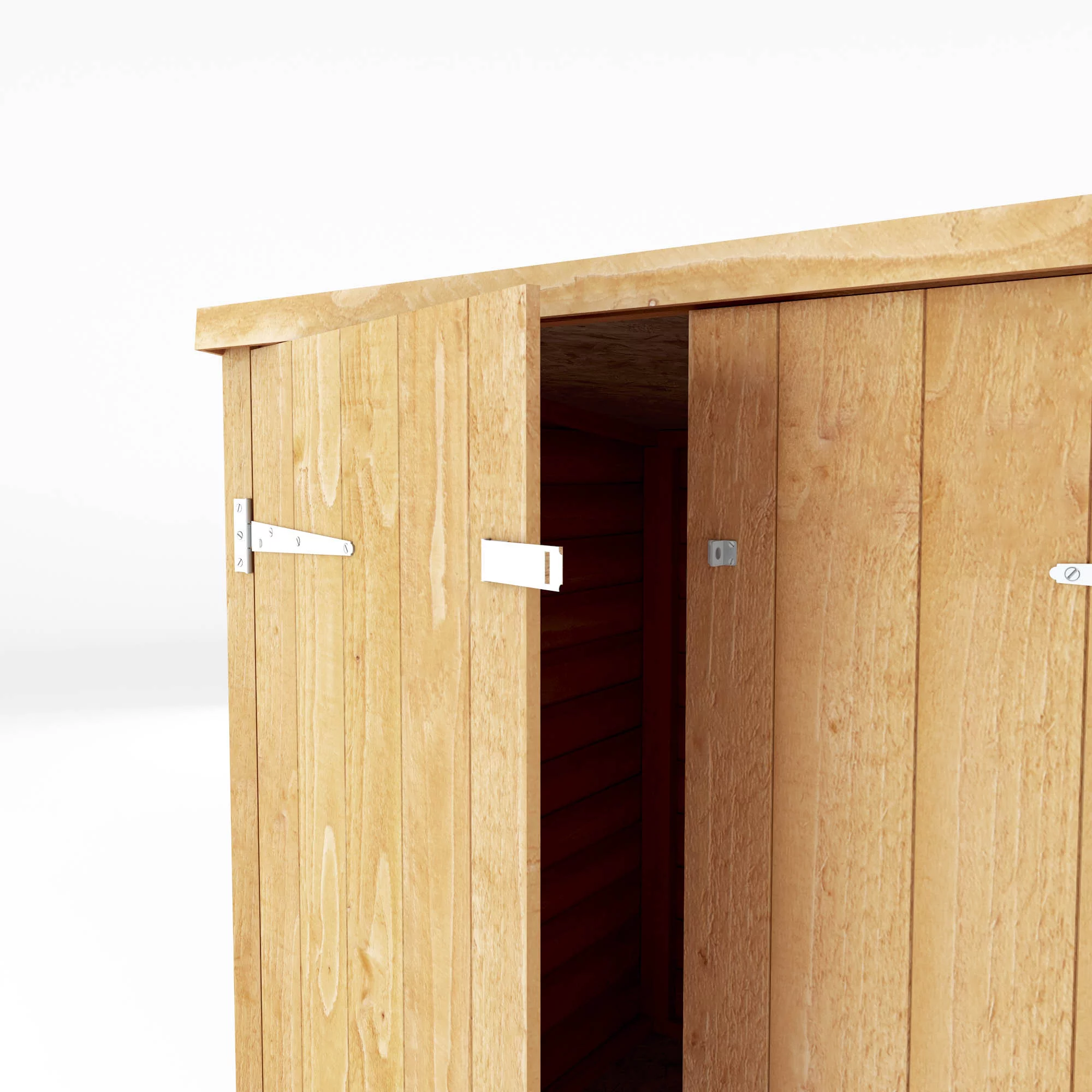 Mercia Solid Wood 3x6 Overlap Pent Bike Store 4 Mercia Solid Wood 3x6 Overlap Pent Bike Store - Image 4