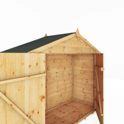 Mercia Solid Wood 3x7 Tongue & Groove Apex Bike Store -Hozelock Store mercia solid wood 3x7 tongue groove apex bike store5029442008196 03c