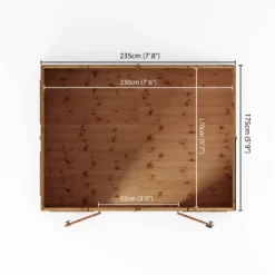 Mercia Sussex 8x6 Ft Apex Shiplap Wooden Summer House With Double Door -Hozelock Store mercia sussex 8x6 ft apex shiplap wooden summer house with double door5029442006703 02t scaled