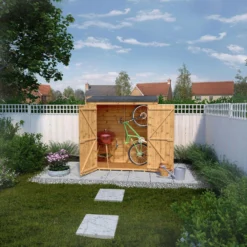 Mercia Tongue & Groove Solid Wood 6x2'6 Pent Garden Storage 9 Mercia Tongue & Groove Solid Wood 6x2'6 Pent Garden Storage -Hozelock Store mercia tongue groove solid wood 6x2 6 pent garden storage5029442008219 02i