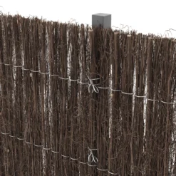 Natural Brushwood Garden Screen (H)1m (W)3m -Hozelock Store natural brushwood garden screen h 1m w 3m3663602428084 38c