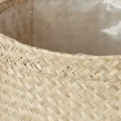 Natural Seagrass Herringbone Circular Plant Pot (Dia)35cm -Hozelock Store natural seagrass herringbone circular plant pot dia 35cm3663602442493 36c bq scaled