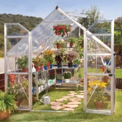 Palram Balance Silver 8x12 Greenhouse -Hozelock Store palram balance silver 8x12 greenhouse7290103111465 02i bq