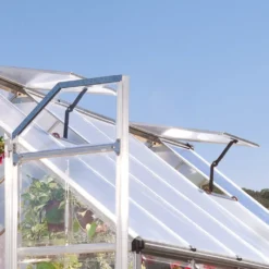 Palram Balance Silver 8x12 Greenhouse -Hozelock Store palram balance silver 8x12 greenhouse7290103111465 37c