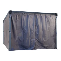 Palram - Canopia 4K Series Grey Polyester (PES) Gazebo Curtain, Pack Of 6 (L)2170mm (W)4010mm 9 Palram - Canopia 4K Series Grey Polyester (PES) Gazebo Curtain, Pack Of 6 (L)2170mm (W)4010mm -Hozelock Store palram canopia 4k series grey polyester pes gazebo curtain pack of 6 l 2170mm w 4010mm7290108133714 03c
