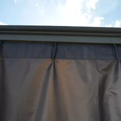 Palram - Canopia 4K Series Grey Polyester (PES) Gazebo Curtain, Pack Of 6 (L)2170mm (W)4010mm 12 Palram - Canopia 4K Series Grey Polyester (PES) Gazebo Curtain, Pack Of 6 (L)2170mm (W)4010mm -Hozelock Store palram canopia 4k series grey polyester pes gazebo curtain pack of 6 l 2170mm w 4010mm7290108133714 05i