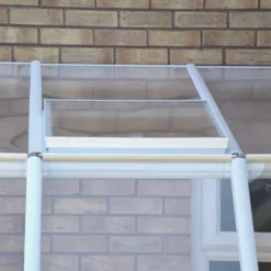 Palram - Canopia 6X6 Barn Plastic Sun Room - Base Not Included -Hozelock Store palram canopia 6x6 barn plastic sun room base not included7290103121495 03i bq