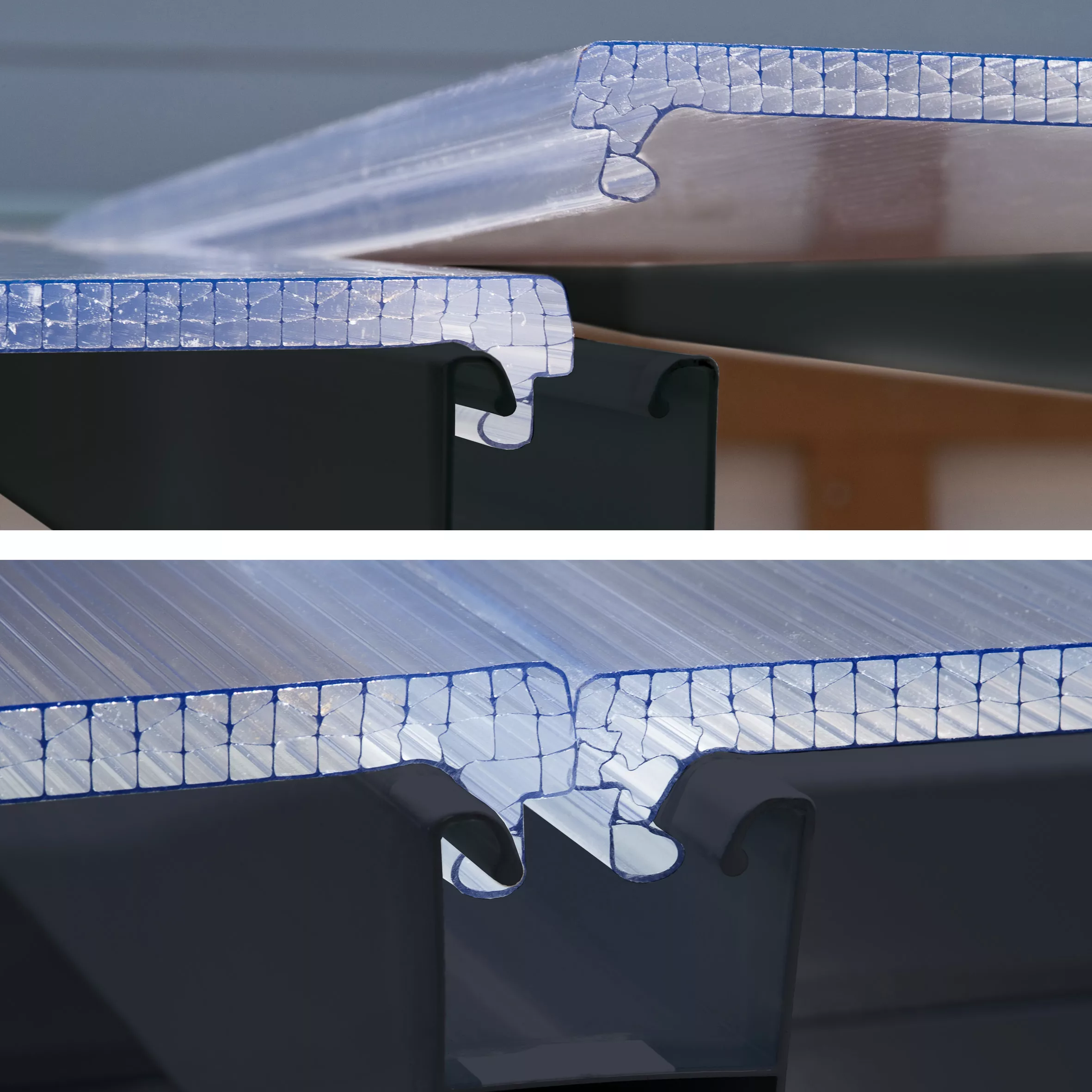 Palram - Canopia Feria Grey Non-retractable Awning, (L)6.06m (H)3.05m (W)3.85m 2 Palram - Canopia Feria Grey Non-retractable Awning, (L)6.06m (H)3.05m (W)3.85m - Image 2