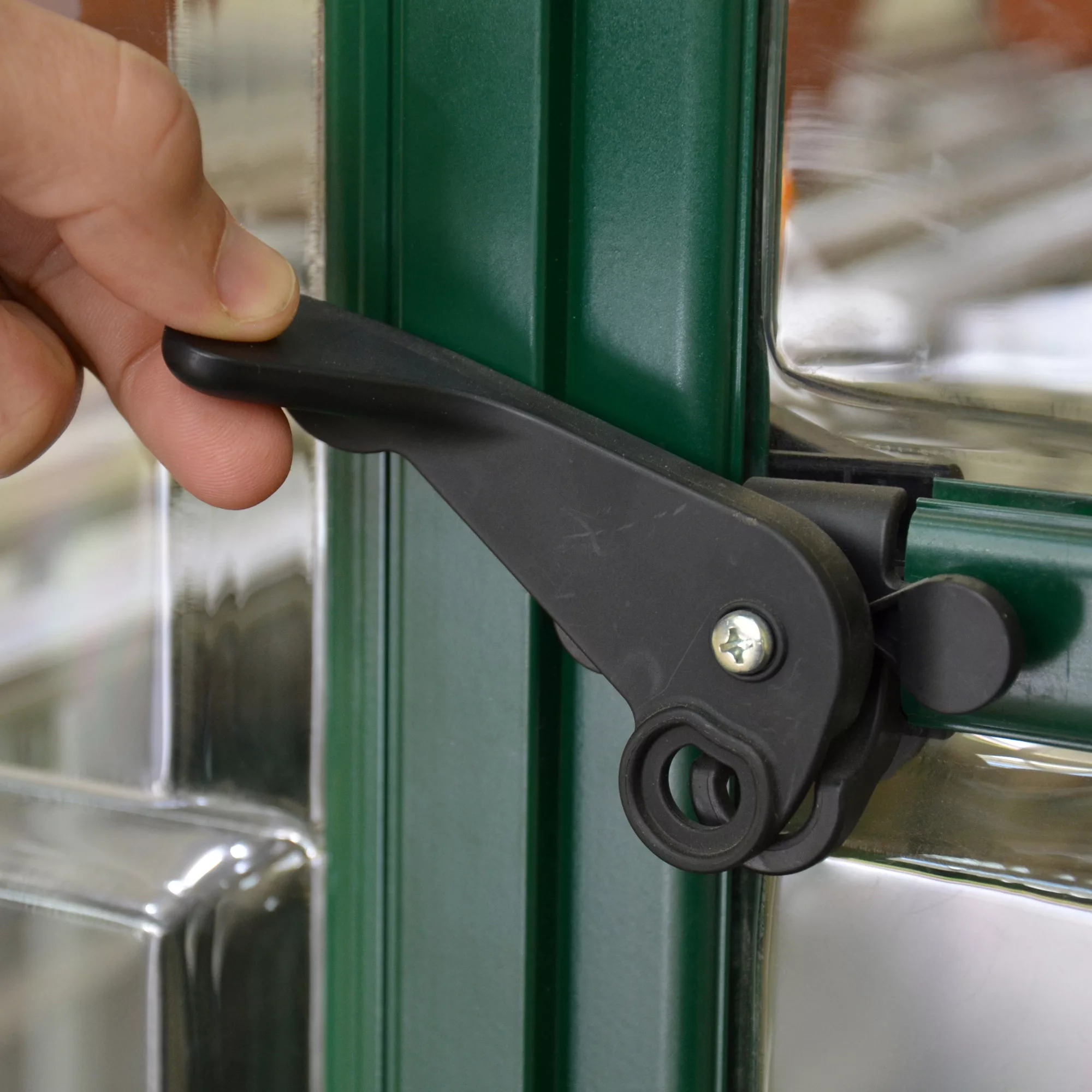 Palram - Canopia Harmony Green 6x6 Greenhouse 4 Palram - Canopia Harmony Green 6x6 Greenhouse - Image 4