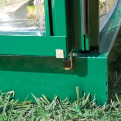 Palram - Canopia Harmony Green 6x8 Greenhouse -Hozelock Store palram canopia harmony green 6x8 greenhouse7290103110604 04i bq