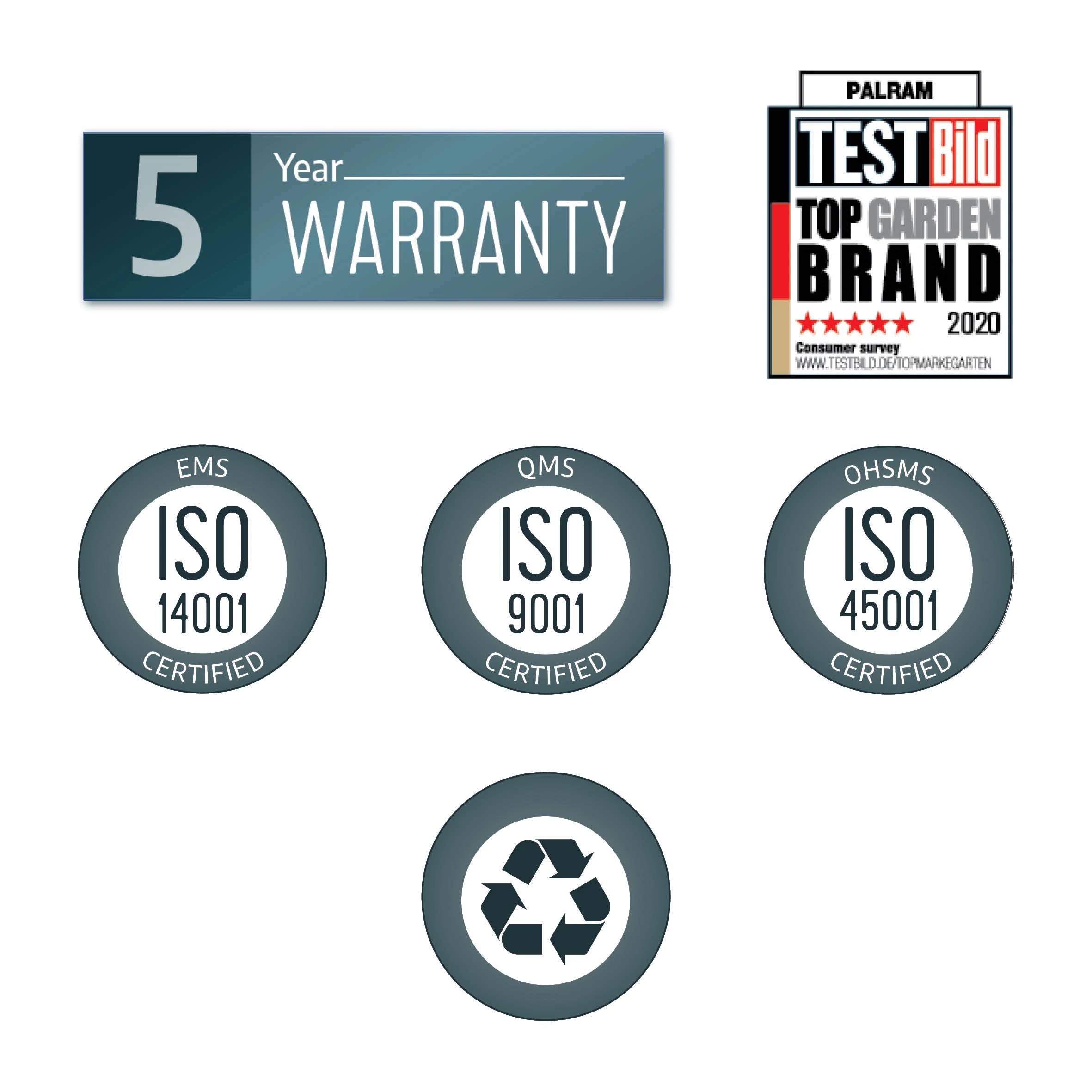 Palram - Canopia Harmony Grey 6X8 Greenhouse 8 Palram - Canopia Harmony Grey 6X8 Greenhouse - Image 8