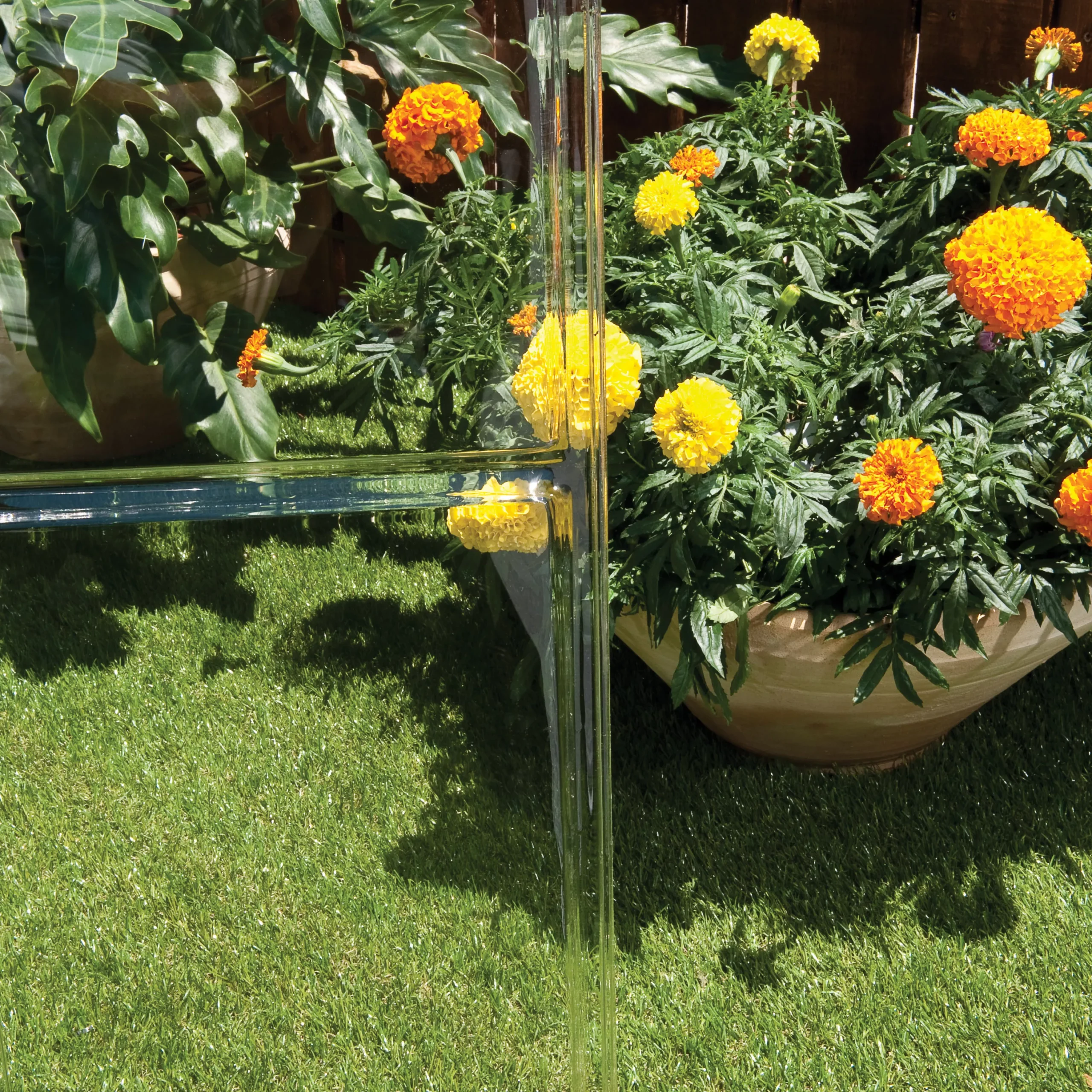 Palram - Canopia Harmony Grey 6X8 Greenhouse 6 Palram - Canopia Harmony Grey 6X8 Greenhouse - Image 6